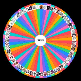 Random Undead Unluck characters Wheel