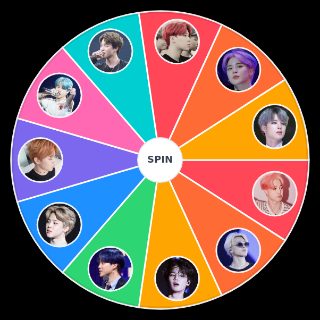Spin the Wheel: jimin hair colors