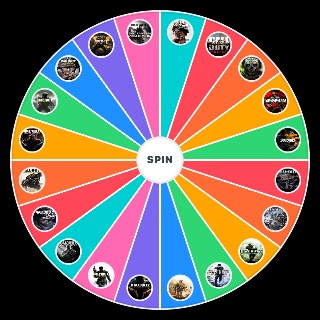 Spin the Wheel: COD Games (2003 2024)