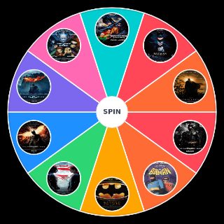 Random Batman Movie Wheel