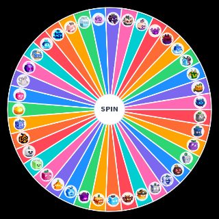 Spin the Wheel: All Update 25 Blox fruits