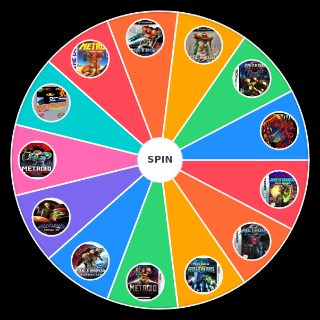 Random Metroid Games (2021) Wheel