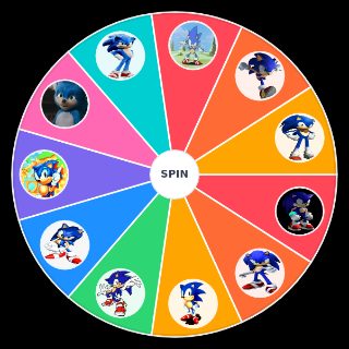 Random Sonic The Hedgehog Designs Wheel
