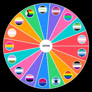 Spin the Wheel: Lgbt flags