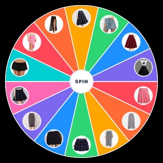 Random TYPES OF SKIRTS Wheel