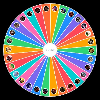 Random Mascot Horror Games Wheel