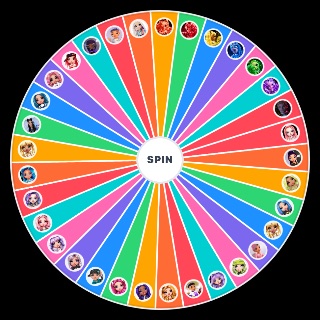 Spin the Wheel: Rainbow High Character