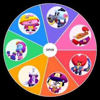 Spin the Wheel: Brawl Stars x BT21 skins