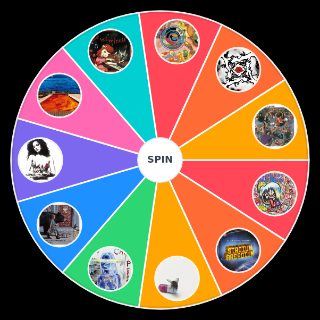 Red Hot Chili Peppers Albums Wheel