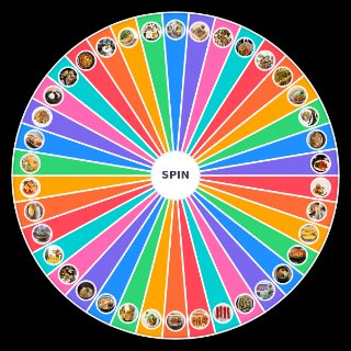 Random Best East Asian Food Wheel