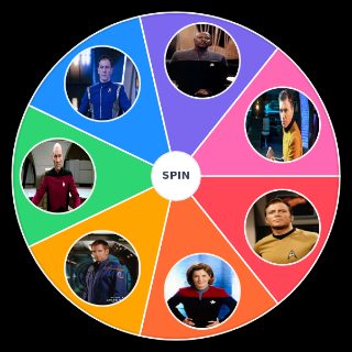 Random Star Trek Captains Picker