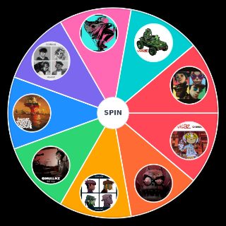 Spin the Wheel: Gorillaz Albums