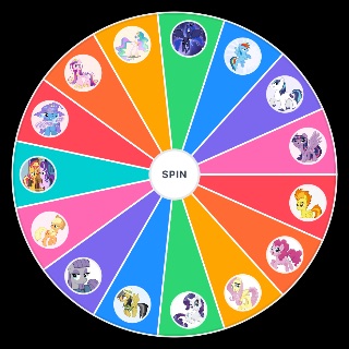 TOP TEN MLP FIM CHARACTERS Wheel