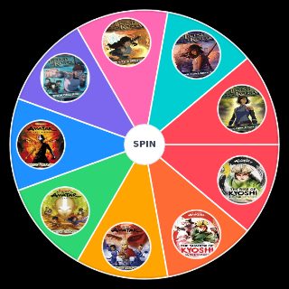 Avatar Books Wheel