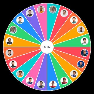 Spin the Wheel: Formula 1: 2022 Drivers