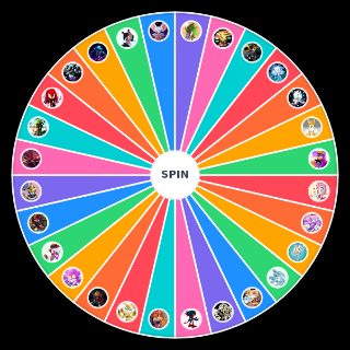 Random Sonic Animal (Same Height) Wheel