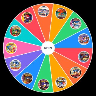 Classic Sonic Games Wheel