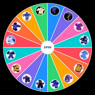 N the jojo game Wheel
