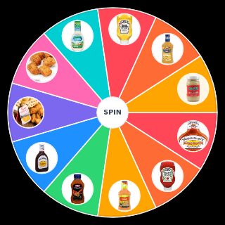 Random Chicken nugget condiments Picker