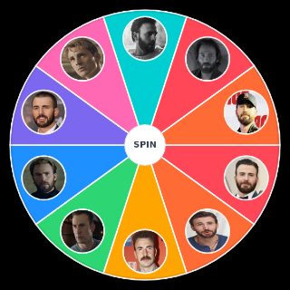 Spin the Wheel: Chris evans