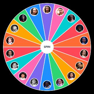 Spin the Wheel: Hamilton Characters