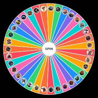 Random MARVEL STREET CHARACTERS Wheel