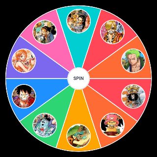 Random One piece dos mugiwara Wheel