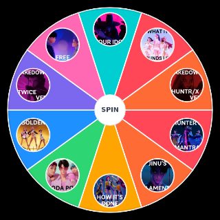 Spin the Wheel: KPop Demon Hunters Song Ultimate