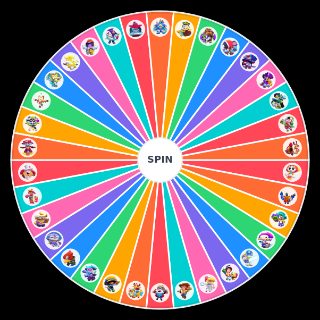 Random Brawl stars skins (December 2024) Wheel