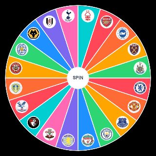 Premier 2022/23 teams Wheel