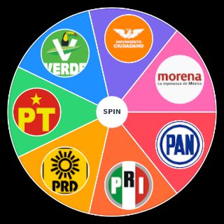 Pick a Random Partidos Políticos de México
