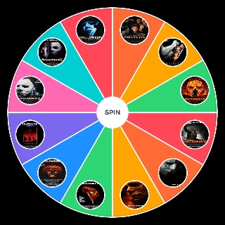 Random All Halloween Movies (Halloween Kills Included) Wheel