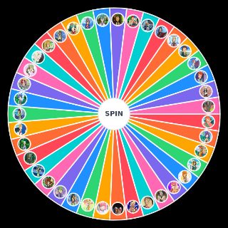 Main Characters Rivals in Pokemon Anime Wheel