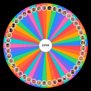 Spin the Wheel: FTaH characters v2