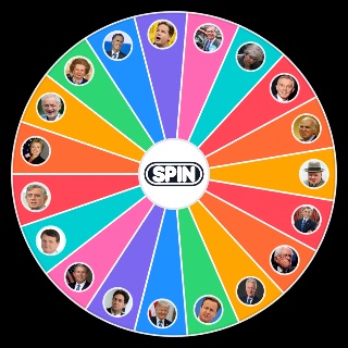 Modern Politicians Wheel