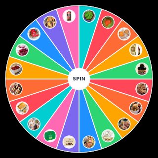Random Jouluruoka / herkku Wheel