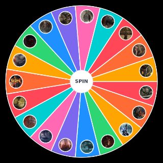 Elden Ring Main Bosses (Remembrance, Cutscene, & Required) Wheel