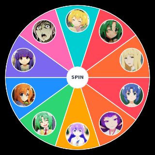 Higurashi Waifus Wheel