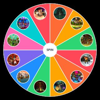 Random Psychonauts 1 Levels Wheel