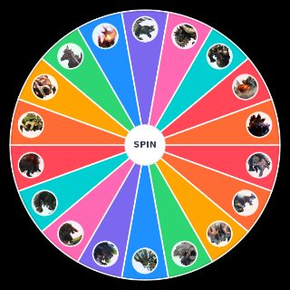 Spin the Wheel: Monster Hunter: Brute Wyverns
