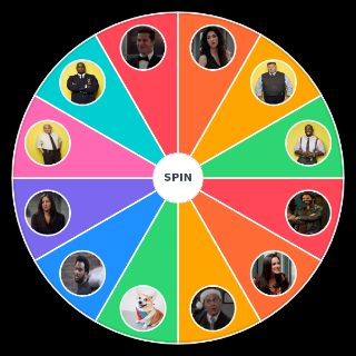 Random brooklyn nine nine characters Wheel