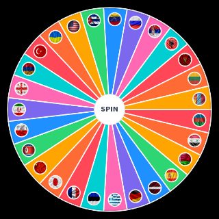 Random Государства мира Wheel