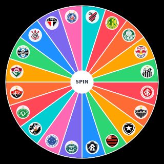 Times Campeonato Brasileiro de Futebol Wheel