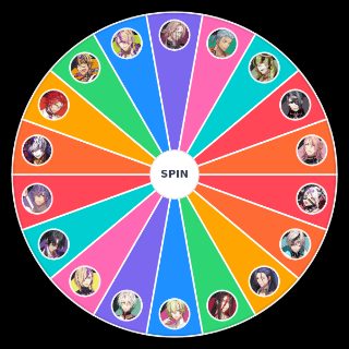 Random Magatsunote Characters Wheel