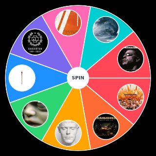 Choose a Random rammstein albums