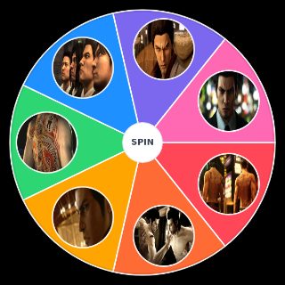 Random Yakuza Intros (Spoilers) Wheel