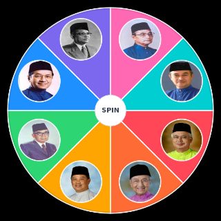 Pick a Random Prime Ministers of Malaysia