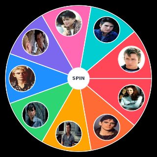 Random Outsiders Characters List2 Wheel