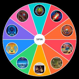 Random Journey Albums Wheel