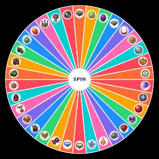 relics / backpack brawl Wheel